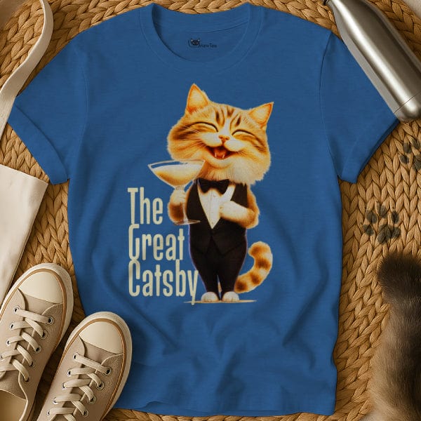 MewTee Blue / S Great Gatsby Shirt | Cat Tee