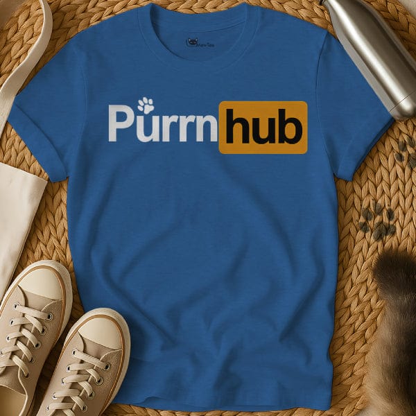 MewTee Blue / S Hub T Shirt | Cat Tee