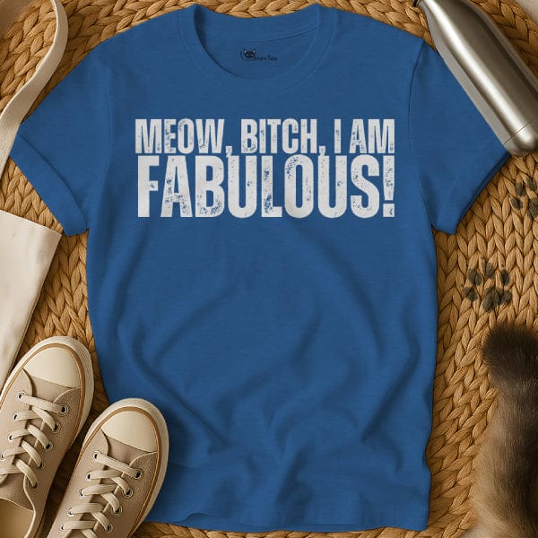 MewTee Blue / S I Am Fabulous Shirt | Cat Tee