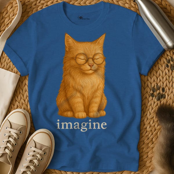 MewTee Blue / S Imagine T Shirt | Cat Tee