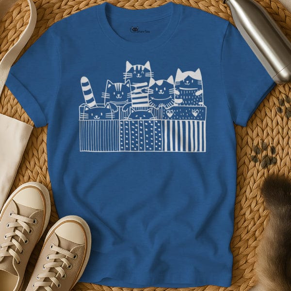 MewTee Blue / S Kitten Club | Cat Tee