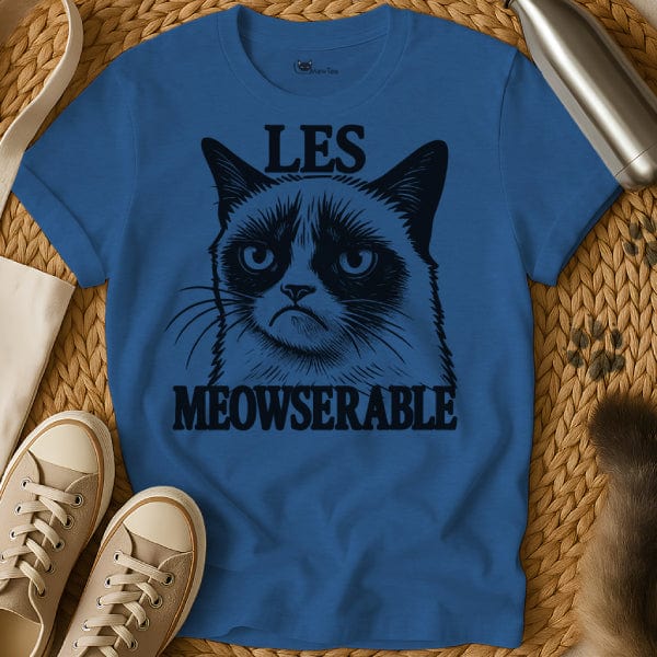 MewTee Blue / S Les Miserables Shirt | Cat Tee