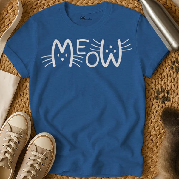 MewTee Blue / S Meow Shirt | Cat Tee
