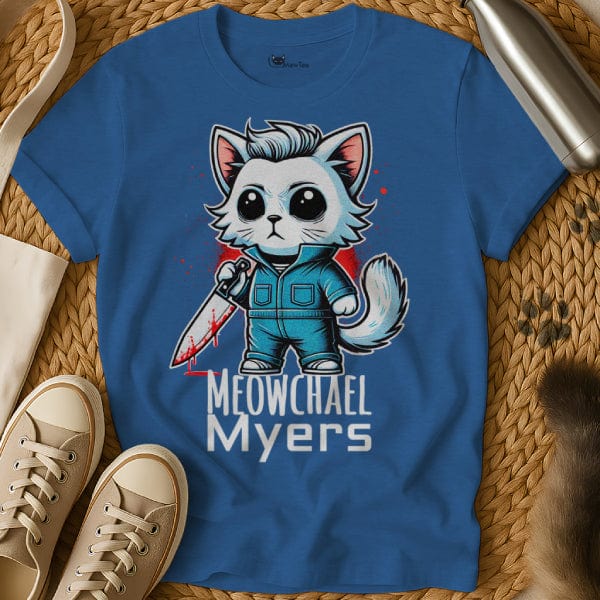 MewTee Blue / S Michael Myers Shirt | Cat Tee