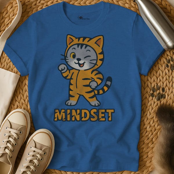 MewTee Blue / S Mindset Shirt | Cat Tee