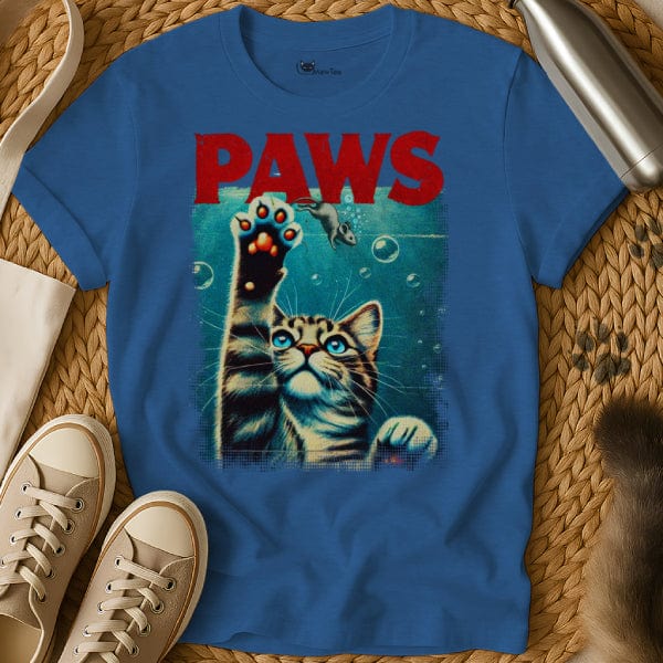 MewTee Blue / S Paws Shirt | Cat Tee
