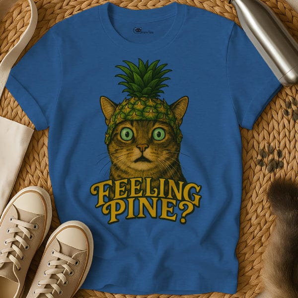 MewTee Blue / S Pineapple T Shirt | Cat Tee