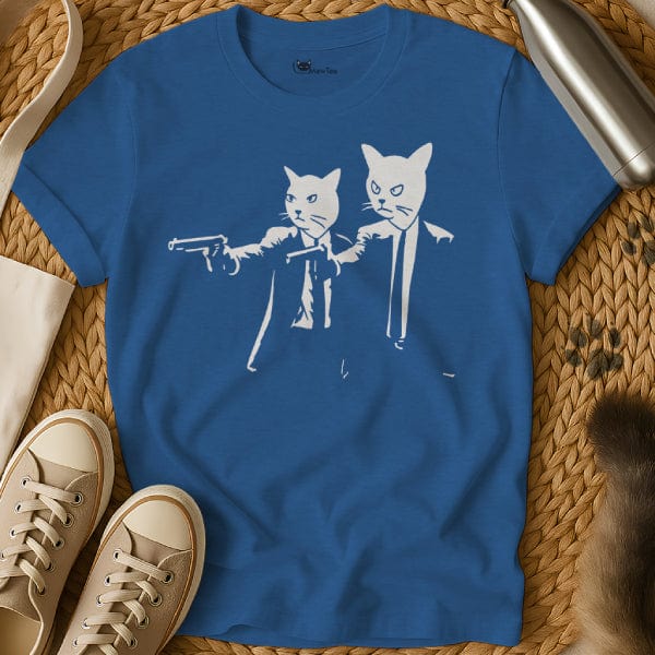 MewTee Blue / S Pulp Fiction Vincent and Jules T Shirt