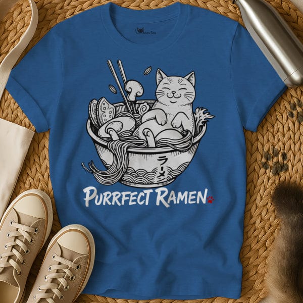 MewTee Blue / S Purrfect Ramen Tee