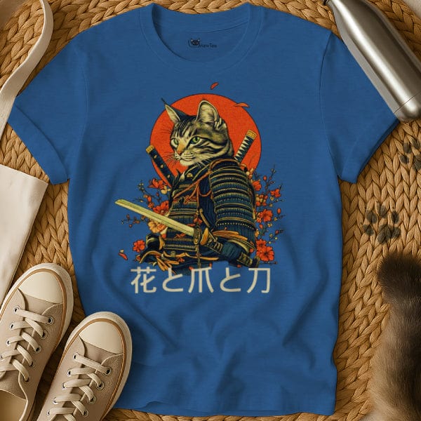MewTee Blue / S Samurai Cat Shirt | Cat Tee
