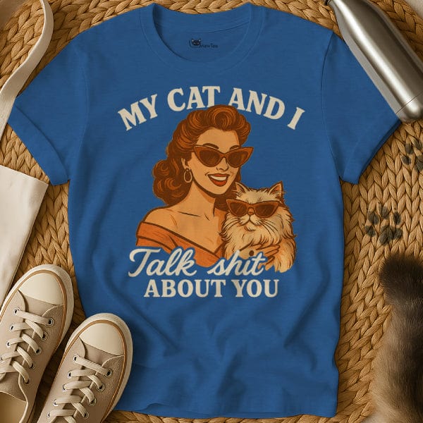 MewTee Blue / S Talking Shit Shirt