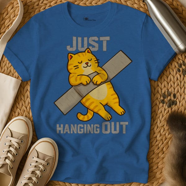 MewTee Blue / S Tape Cat Tee