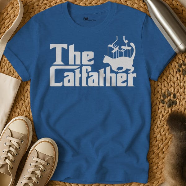 MewTee Blue / S The Catfather Shirt | Cat Tee