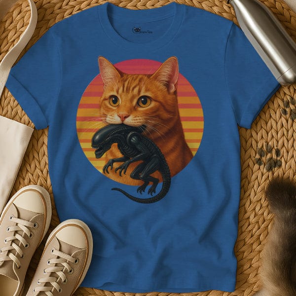 MewTee Blue / S Xenomorph Shirt | Cat Tee