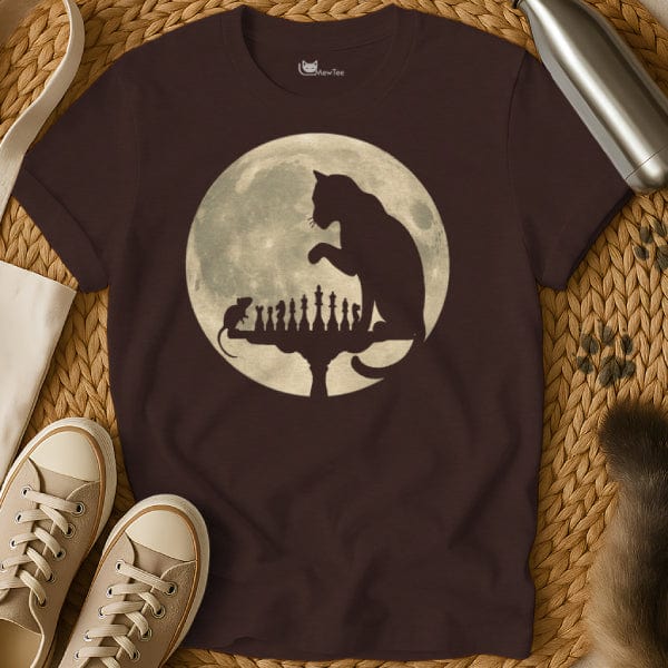 MewTee Dark Chocolate / S Chess Shirt | Cat Tee