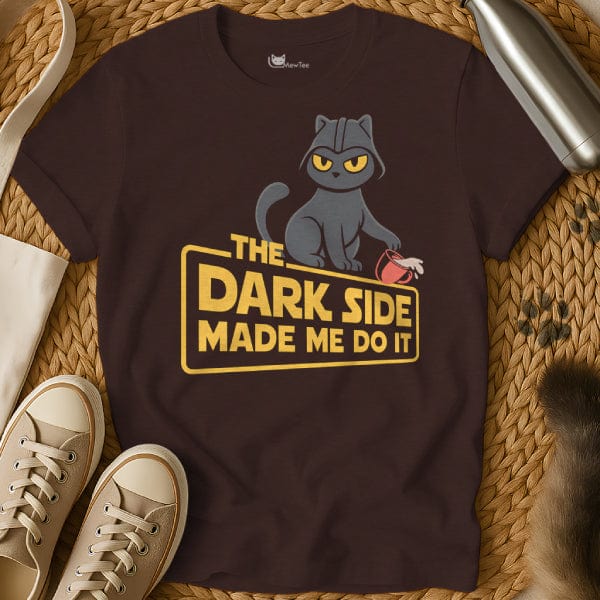 MewTee Dark Chocolate / S Dark Side T Shirt