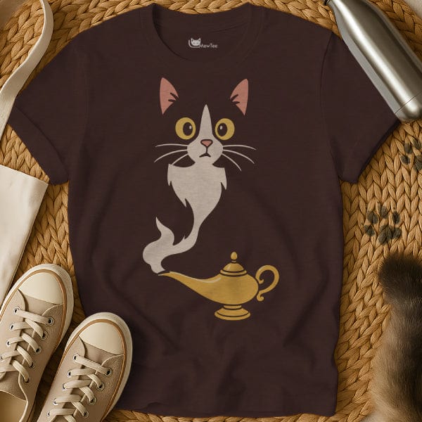 MewTee Dark Chocolate / S Genie Shirt | Cat Tee
