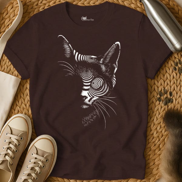 MewTee Dark Chocolate / S Psychedelic T Shirt