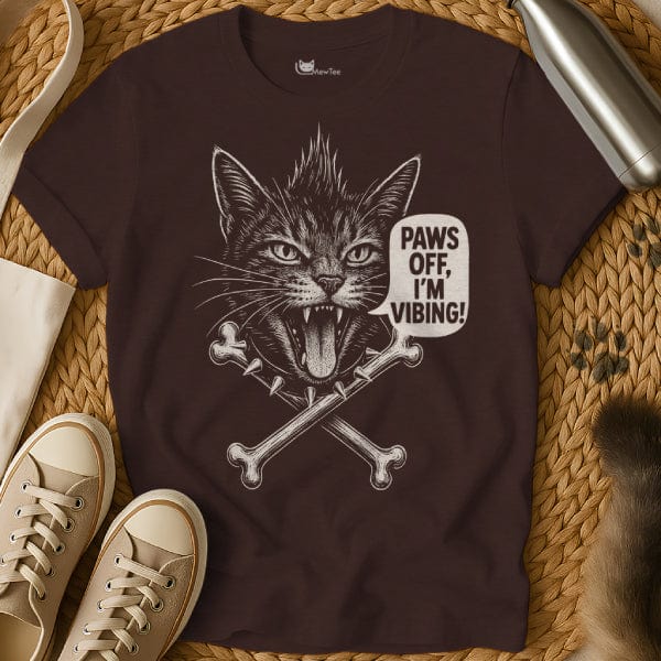 MewTee Dark Chocolate / S Punk Shirt | Cat Tee
