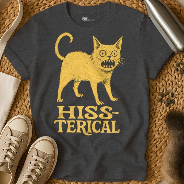 MewTee Dark Heather / S Hysteric Shirt | Cat Tee