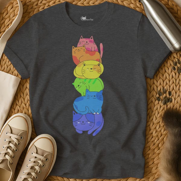 MewTee Dark Heather / S Kawaii Cat Shirt | Cat Tee