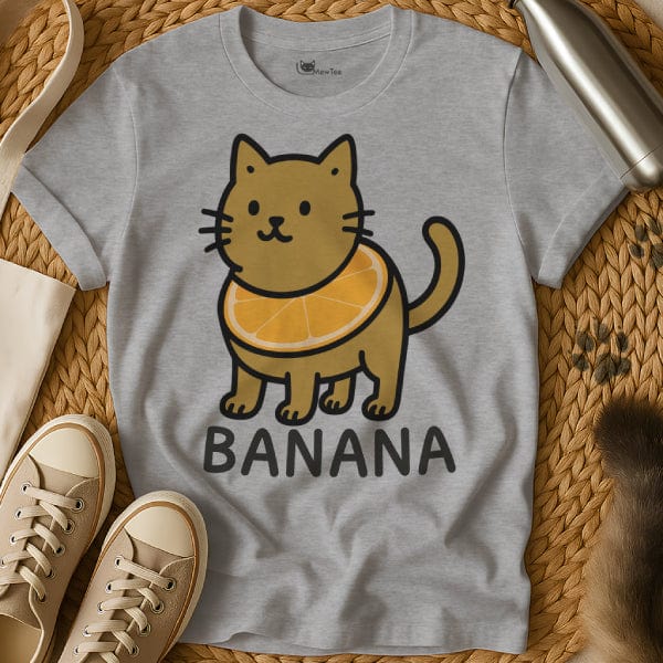 MewTee Gray / S Banana Shirt
