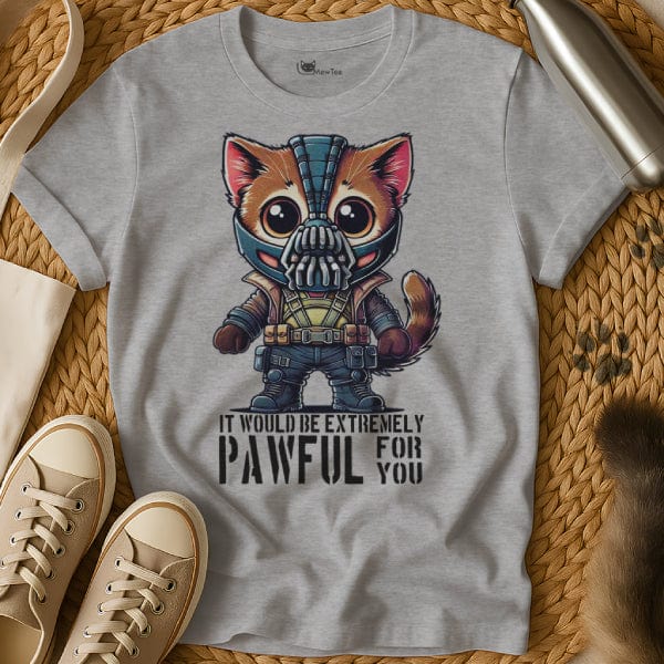 MewTee Gray / S Bane Shirt | Cat Tee