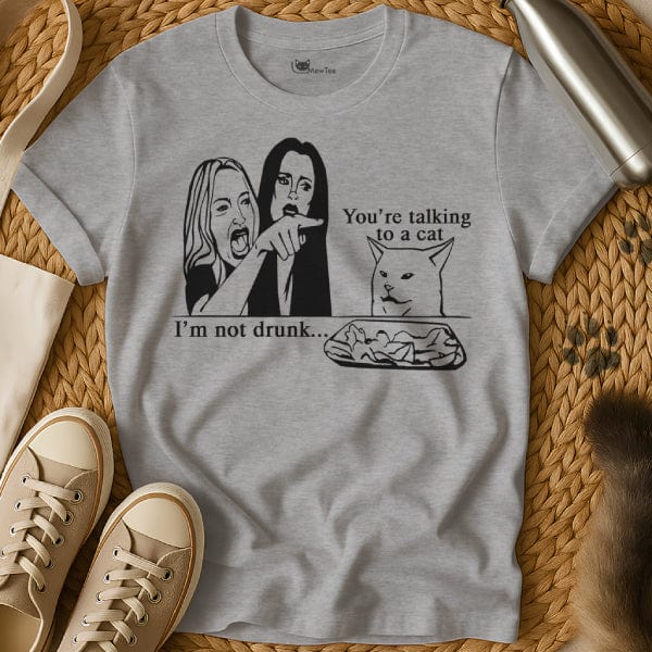 MewTee Gray / S Cat Meme Shirt | Cat Tee