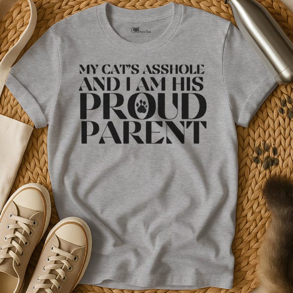 MewTee Gray / S Cat Parent Shirt | Cat Tee