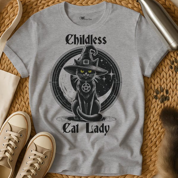 MewTee Gray / S Childless Cat Lady Shirt | Cat Tee
