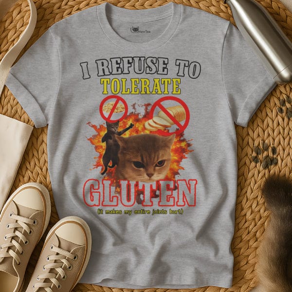 MewTee Gray / S Gluten Tolerant Shirt