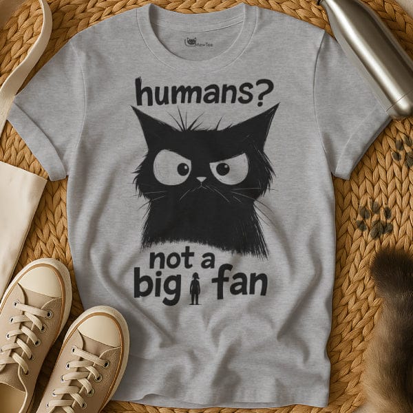 MewTee Gray / S Humans Shirt