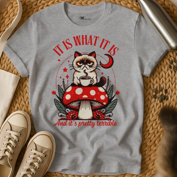MewTee Gray / S It Is What It Is Shirt