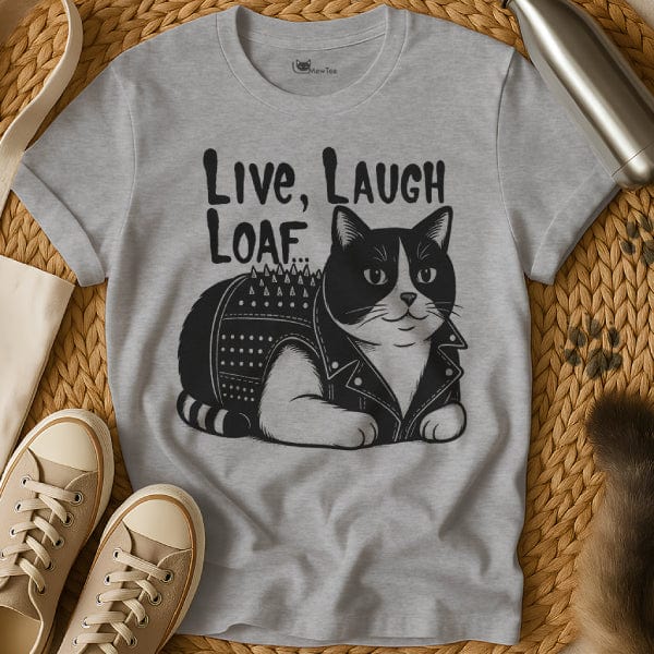 MewTee Gray / S Loaf Cat Meme Tee