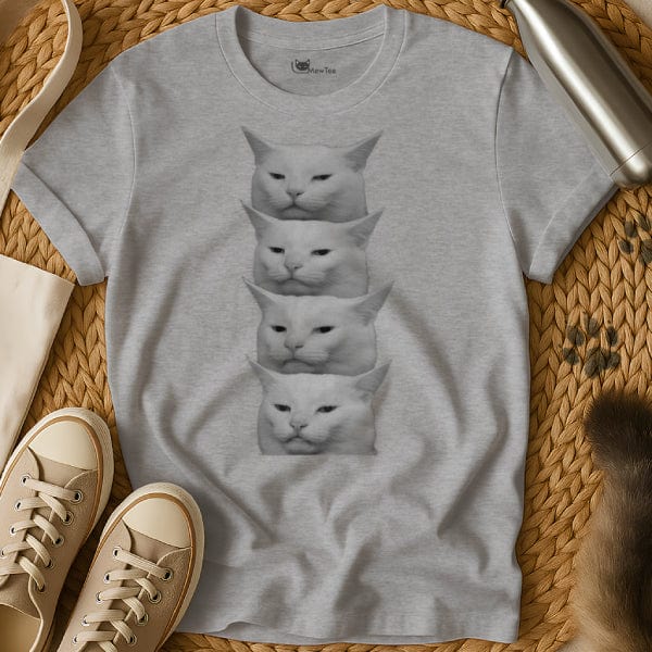 MewTee Gray / S Meme Cats Tee