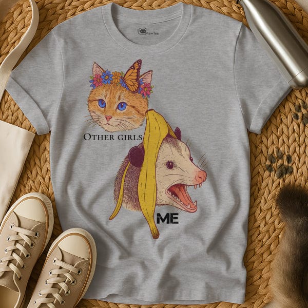 MewTee Gray / S Not Like Other Girls Shirt | Cat Tee