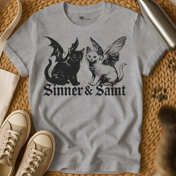 MewTee Gray / S Sinner And Saint Shirt