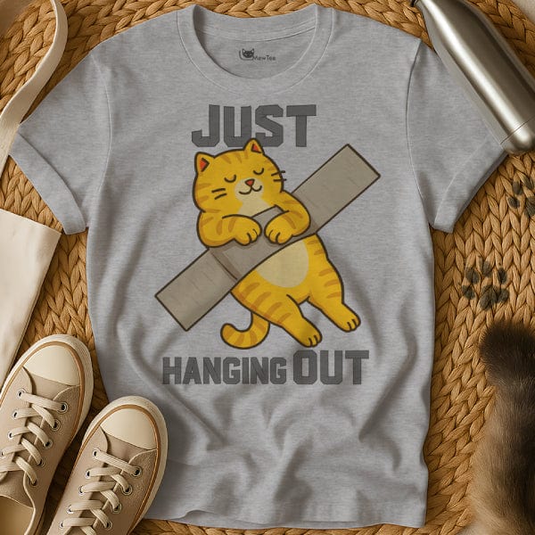MewTee Gray / S Tape Cat Tee