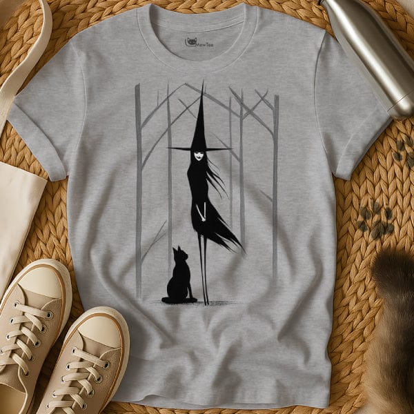 MewTee Gray / S Witchy Shirt