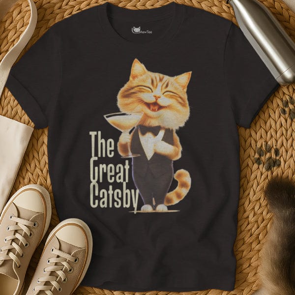 MewTee Great Gatsby Shirt | Cat Tee