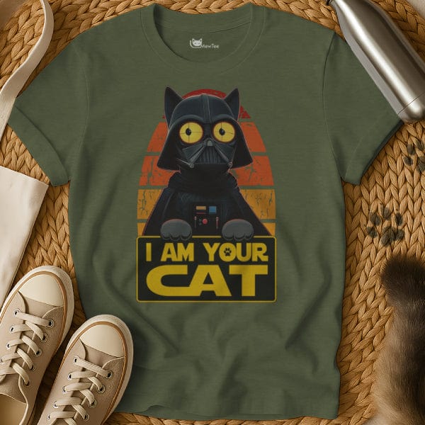 MewTee Military Green / S Darth Vader Shirt | Cat Tee