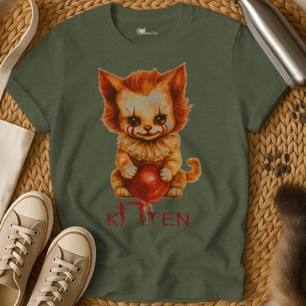 MewTee Military Green / S It Shirt | Cat Tee