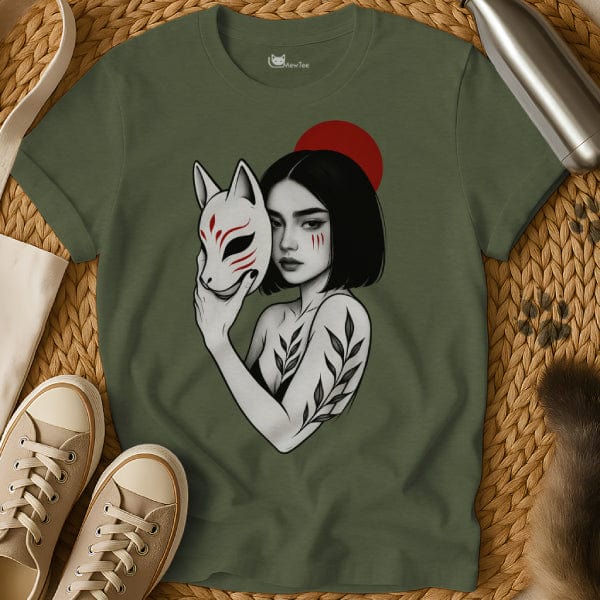 MewTee Military Green / S Japan Girl Shirt