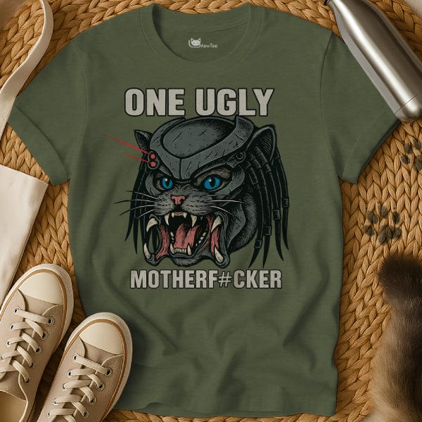 MewTee Military Green / S Predator Shirt | Cat Tee