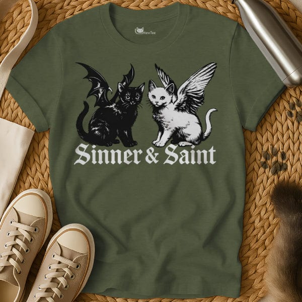 MewTee Military Green / S Sinner And Saint Shirt