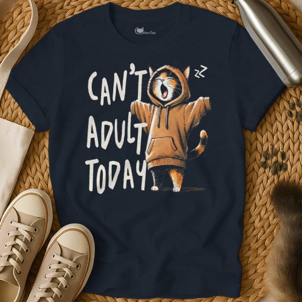 MewTee Navy / S Adulting Shirt