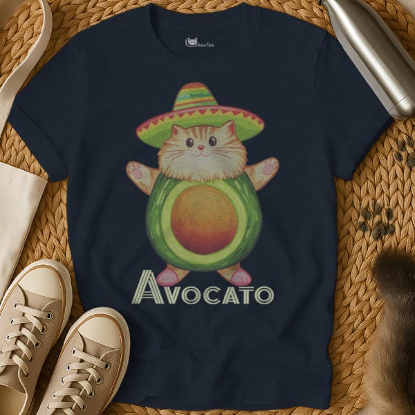 MewTee Navy / S Avocato Shirt | Cat Tee