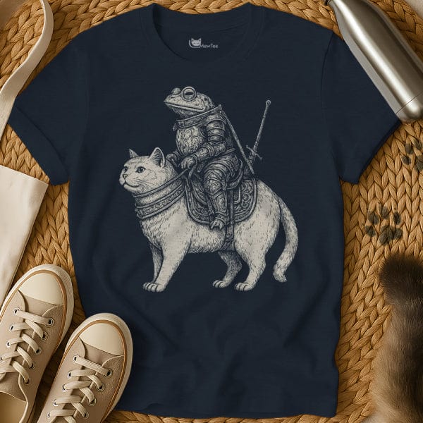 MewTee Navy / S Cat Frog Shirt