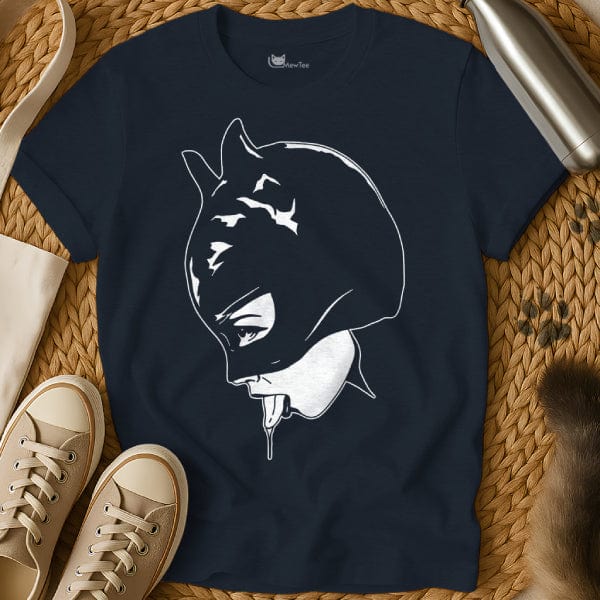 MewTee Navy / S Catwoman Shirt | Cat Tee