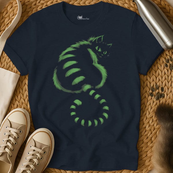 MewTee Navy / S Cheshire Cat Shirt